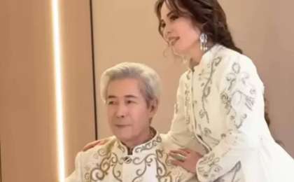 Нұрғали Нүсіпжанов жас әйелімен фотосессия жасады