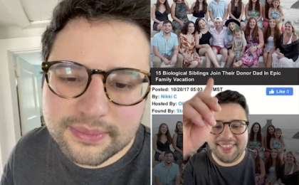 Ер адам бейтаныс әкесінің арқасында 30 туған бауыры барын білді