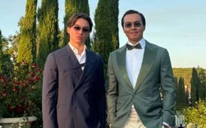 Нұрәлі Әлиев ұлын алғаш рет жұртқа көрсетті