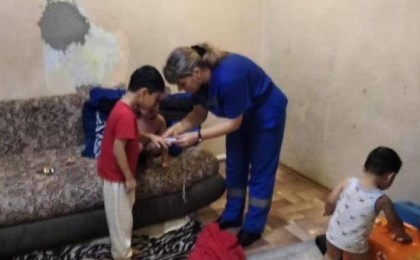 Бес жасар бала өз бауырларын өрттен құтқарып қалды