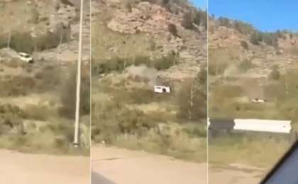 Павлодар облысында көлік таудан құлап кетті