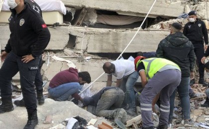 Түркияда жер сілкінісінен қайтыс болғандар саны 35 адамға жетті