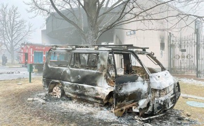 Террористер қолынан қаза болған сарбаздар "Айбын" орденімен марапатталды