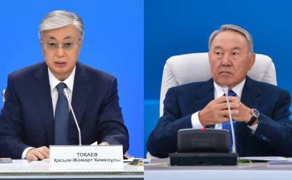 Назарбаев Қазақстанда, билік үшін талас жалғасады - The Guardian