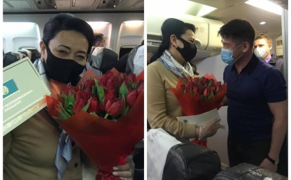 Шымкент әкімдігі президенттің құттықтауын әуеде табыстады