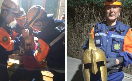 Қызықты суретке түскісі келген азамат құтқарушыларды шақыруға мәжбүр болған