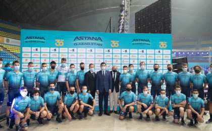 Нұр-Сұлтанда 2022 жыл маусымындағы Astana Qazaqstan Team командасы таныстырылды
