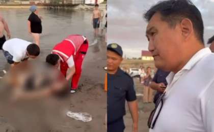 Қонаевта депутаттың көз алдында бір әйел суға батып кетті