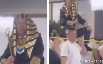 Желіде мерейтойын ерекше образда тойлаған азаматтың видеосы қызу талқыға түсті