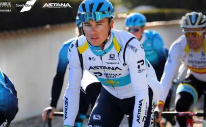 Алексей Луценко «Astana Qazaqstan Team» велокомандасымен келісімшартын ұзартты