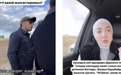 "Өтірікші, алаяқтар": Мешіт салып жатқан Төреғалидың қарындасына ауыл тұрғындары наразы