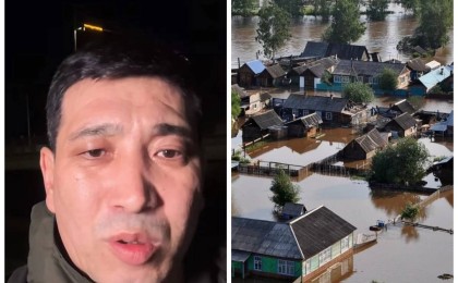 Оралдағы Жайық өзенінің деңгейі 8 метрге жуықтады: Қала әкімі Миржан Сатқанов халыққа видео үндеу жасады