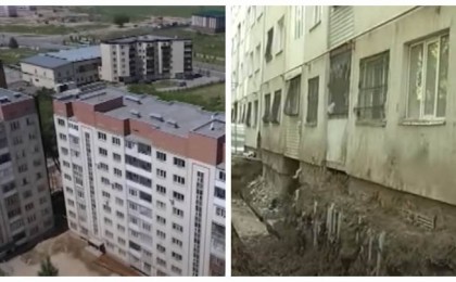 Алматыда қисайған үйді қалпына келтіру жұмыстары аяқталуға жақын - Қазақстан жаңалықтары