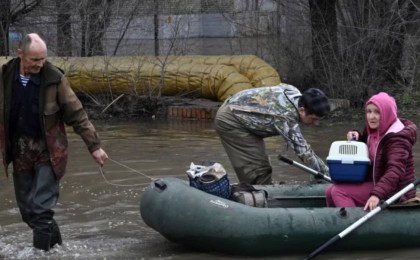 Орынбор. Су басқан Ресей облысы апатпен қалай күресіп жатыр?