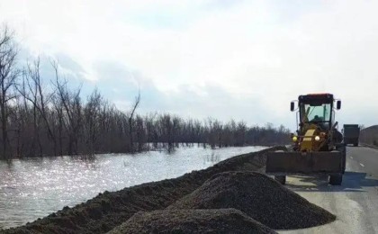 Орынбордағы Орал өзенінің су деңгейі көтерілді