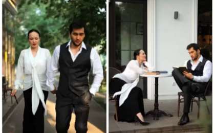 "Қазақтың Джолиі мен Брэді": Кәмшат Жолдыбаева күйеуімен ел алдына шықты