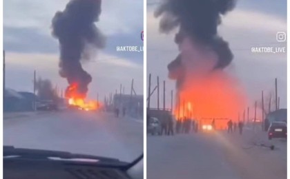 Ақтөбе облысында жанармай құю станциясында жарылыс болды
