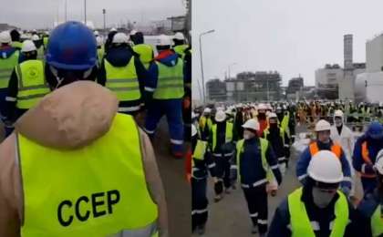 Тенгиз мұнай-газ кен орны да көтеріліске шықты