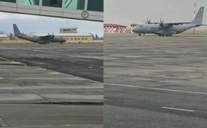 Жаңаөзен тұрғындары қалаға екі әскери ұшақ келіп қонғанын айтып жатыр