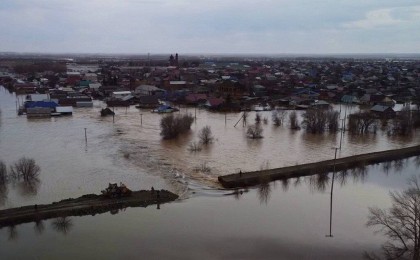 Орск су басу аймағындағы жұмыстар бір минутқа да тоқтамайды