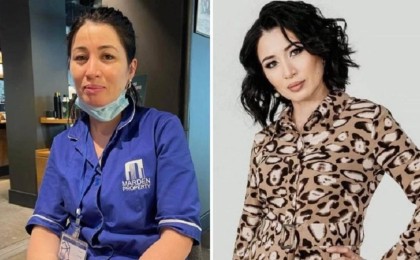 Алматылық еден жуушының сұлулығы желі оқырмандарын таңғалдырды