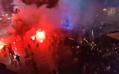 Франция қалаларында марокколықтар шу шығарып, тәртіпсіздік жасады (видео)