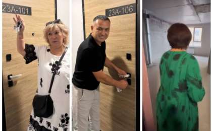 Кәсіпкер Тұрсынғали Алагөзовтің қызметкерлері өздеріне сыйға берілген пәтерлерін көрді