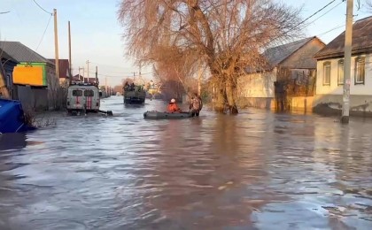 Орскідегі Никель кентінде су тасқыны салдарынан тұрғындарды шұғыл эвакуациялауда
