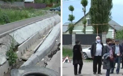 Алматыда тас-талқаны шыққан жолдан зардап шеккен жұрт наразылыққа шықты - Қазақстан жаңалықтары