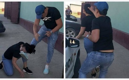 Шымкентте әйелін шашынан сүйреп, сабаған ер азамат түсірілген видео жұрттың ашуын туғызды - Қазақстан жаңалықтары