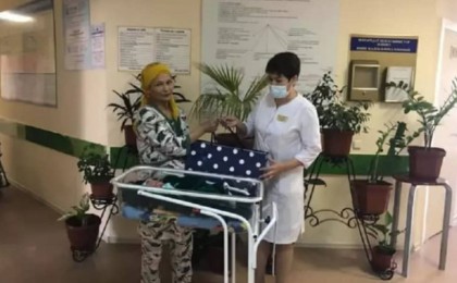 Шымкентте 41 жастағы әйел оныншы баласын босанды