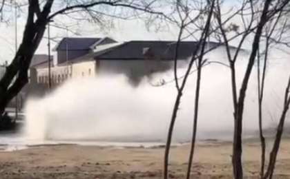 Ақтау жылу жүйесінде жарылыс болды