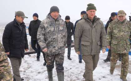 Роман Скляр Ақтөбе облысындағы су тасқыны жағдайымен және жүргізіліп жатқан жұмыстарды үйлестіру барысымен танысты