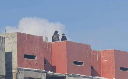 Алматыда биіктен полиция қызметкері құлап кетті