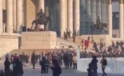 Столицу Монголии охватили массовые протесты против коррупции