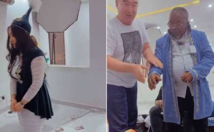 Уыстап ақша шашты: Тағы бір қазақ қызы африкалыққа тұрмысқа шықты (ВИДЕО)