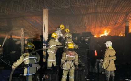 Дәмханада өрт шығып, 5 адам көз жұмды