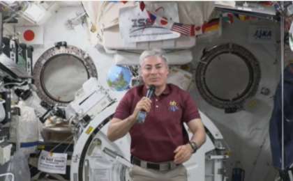 Америкалық ғарышкер қазақстандықтарды Тәуелсіздік мерекесімен ғарыштан құттықтады