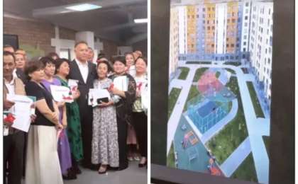 "Мақтау қағазын аламыз деп ойлады": Тұрсен Алагөзов қызметкерлеріне 100 пәтердің кілтін сыйлады