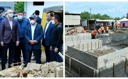 Мақтааралдағы су басқан ауылдарда 300-ден астам үйдің құрылысы басталды - Қазақстан жаңалықтары