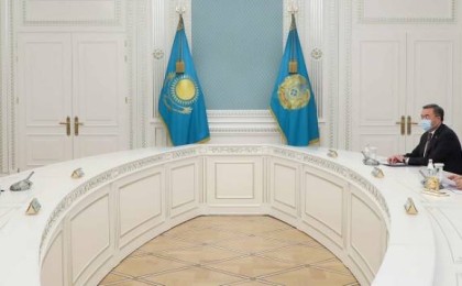 Тоқаев Қырғыз СІМ Руслан Қазақбаевты қабылдады