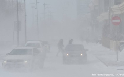 Қазақстанда 40 градус аяз: 11 облыста дауылды ескерту жасалды