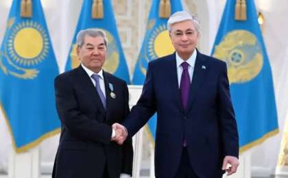 Тоқаев Қуаныш Сұлтановқа «Отан» орденін cалтанатты түрде табыстады