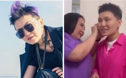 Атышулы Гүлмира Ізбасқановаға құда түсіп, бриллиант сырға салынды