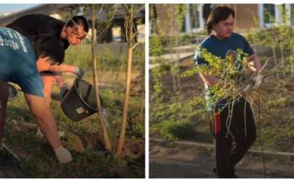 Таза Қазақстан: Астана жас пауэрлифтерлері экологиялық акцияға белсене қатысты