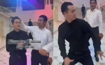 «Тақияның қадірін кетіріп болды ғой»: тойда билеген жігіт жұртты ашуландырды (ВИДЕО)