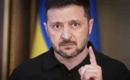 Зеленский Жеңіс күніне орай бітім жариялау туралы Путиннің ұсынысын қабылдамады