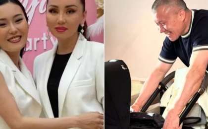 Айсәуле Бақытбек әкесімен кездескен сәтінен сурет жариялады