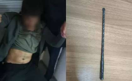 Астанада қолына үшкір зат ұстаған ер адам жасөспірімдердің соңынан қуды