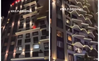 Алматыда 17 қабатты тұрғын үй кешенінен өрт шықты